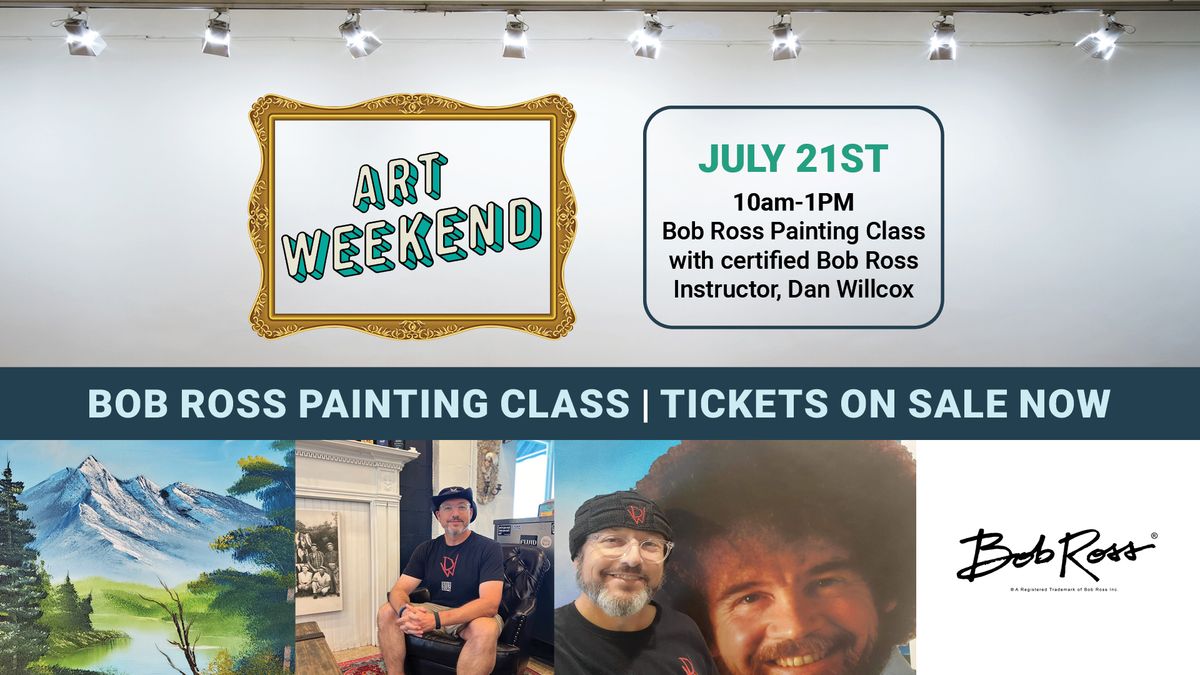 Bob Ross Painting Class 