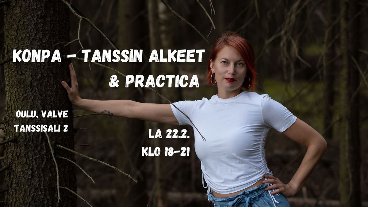 Konpa-tanssin alkeet & practica