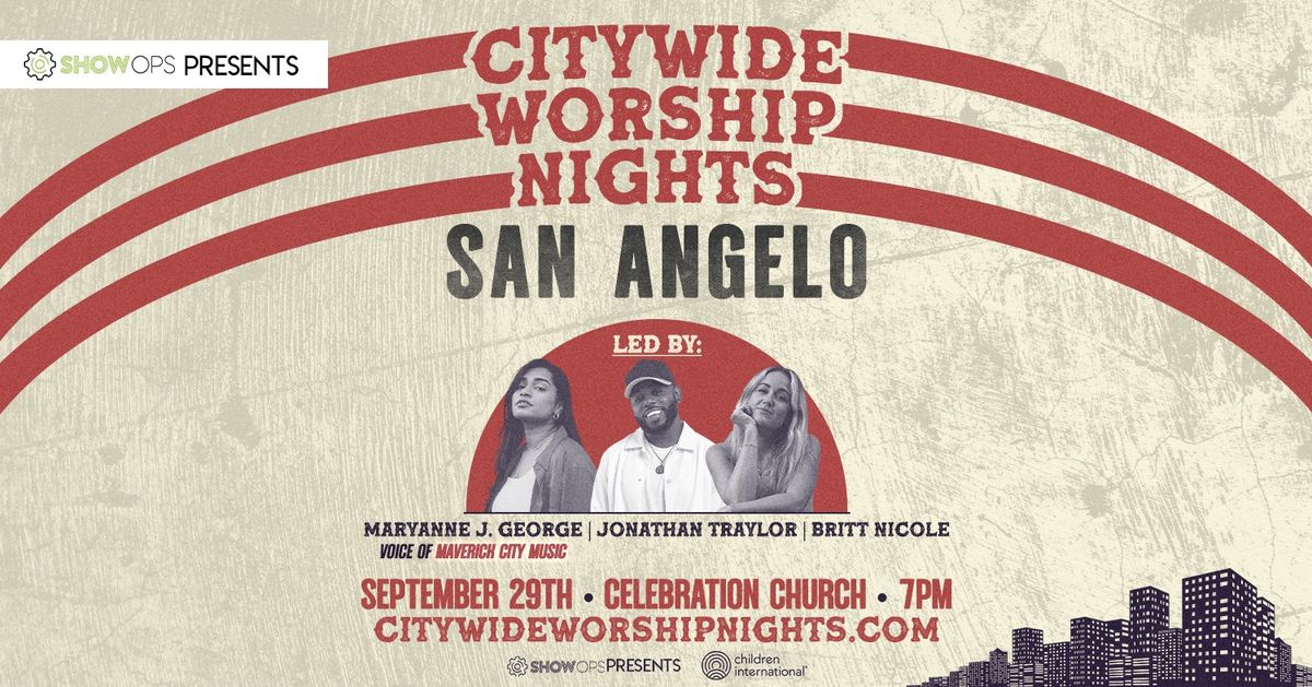 CITYWIDE WORSHIP NIGHTS: San Angelo | Texas