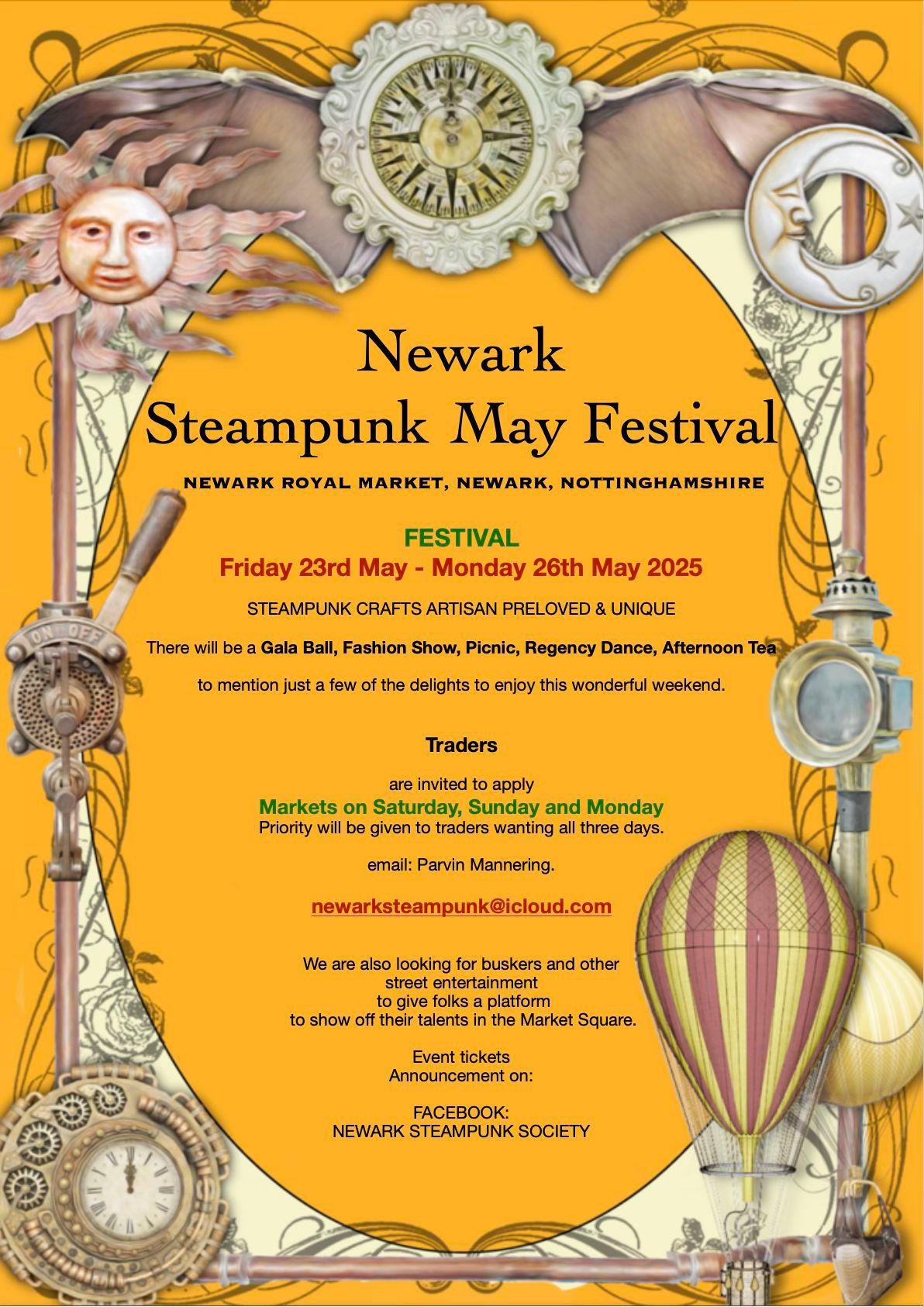 Newark Steampunk May Festival