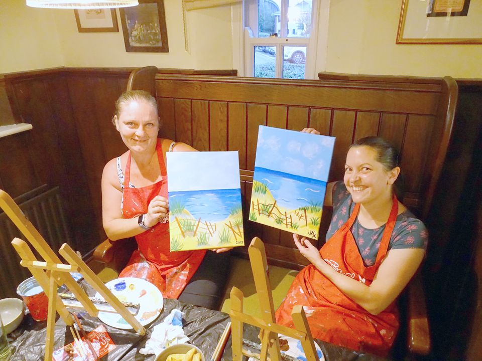 Join Brush Party to paint 'Life's A Beach\u2019 \u2013 at the Crafty Cow, Bristol