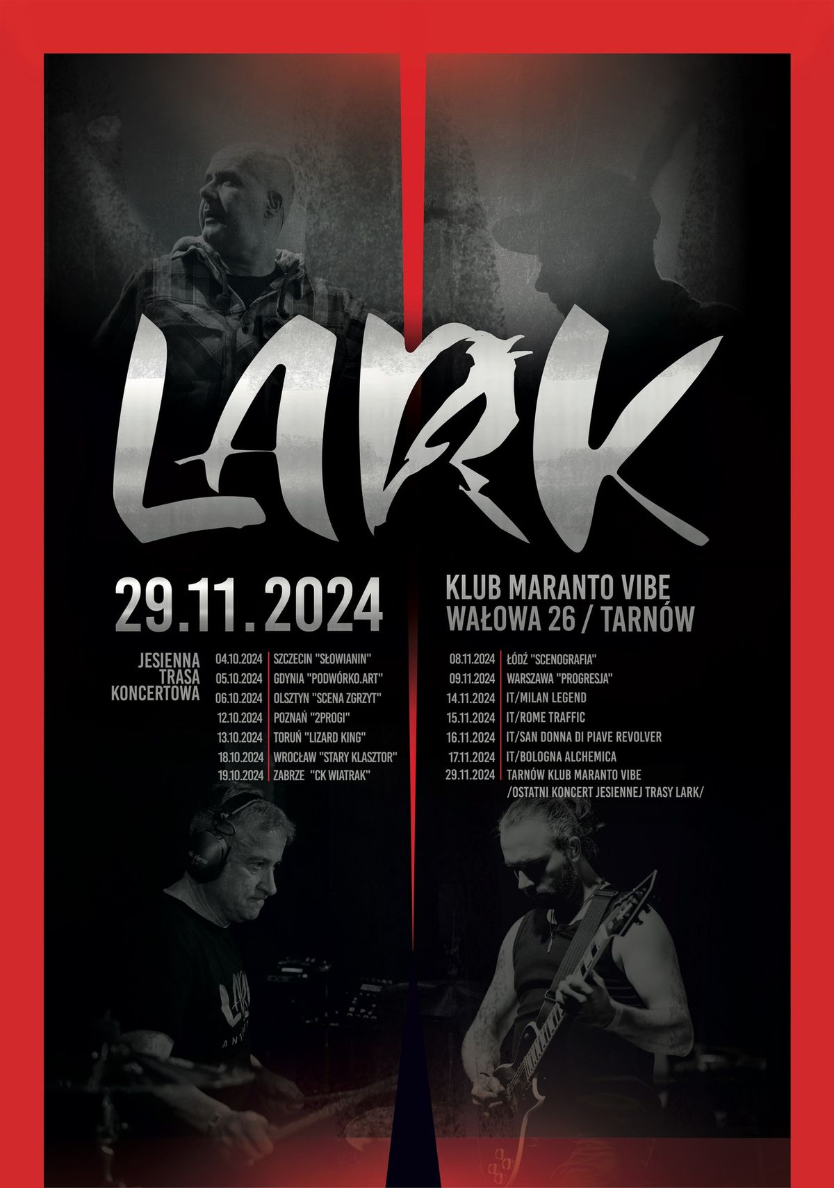 Lark - Koncert  \/ Tarn\u00f3w 29.11.2024