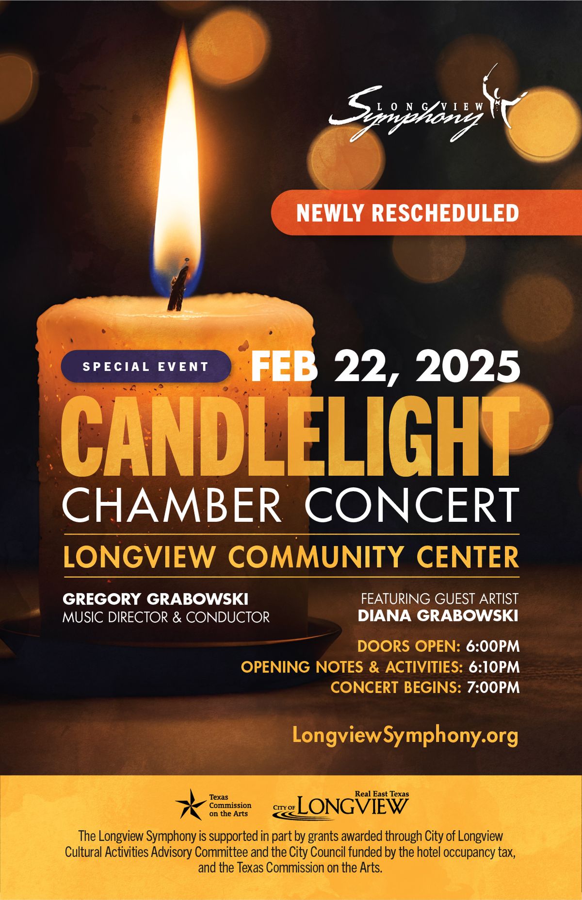 Candlelight Chamber Concert with Longview Symphony