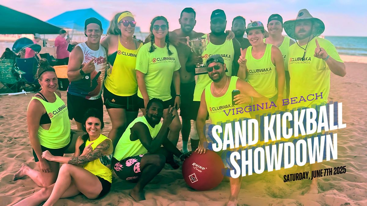 2025 Virginia Beach Sand Kickball Showdown - Save the Date