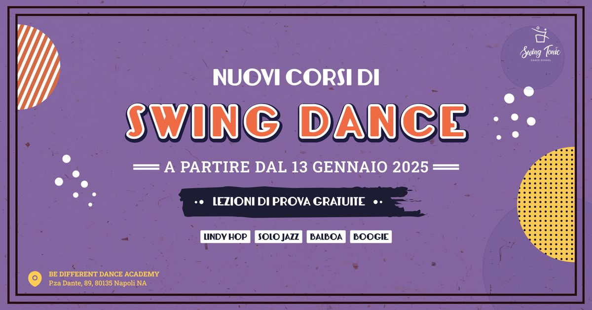 Nuovi corsi di Swing al Centro Storico - Swing Tonic