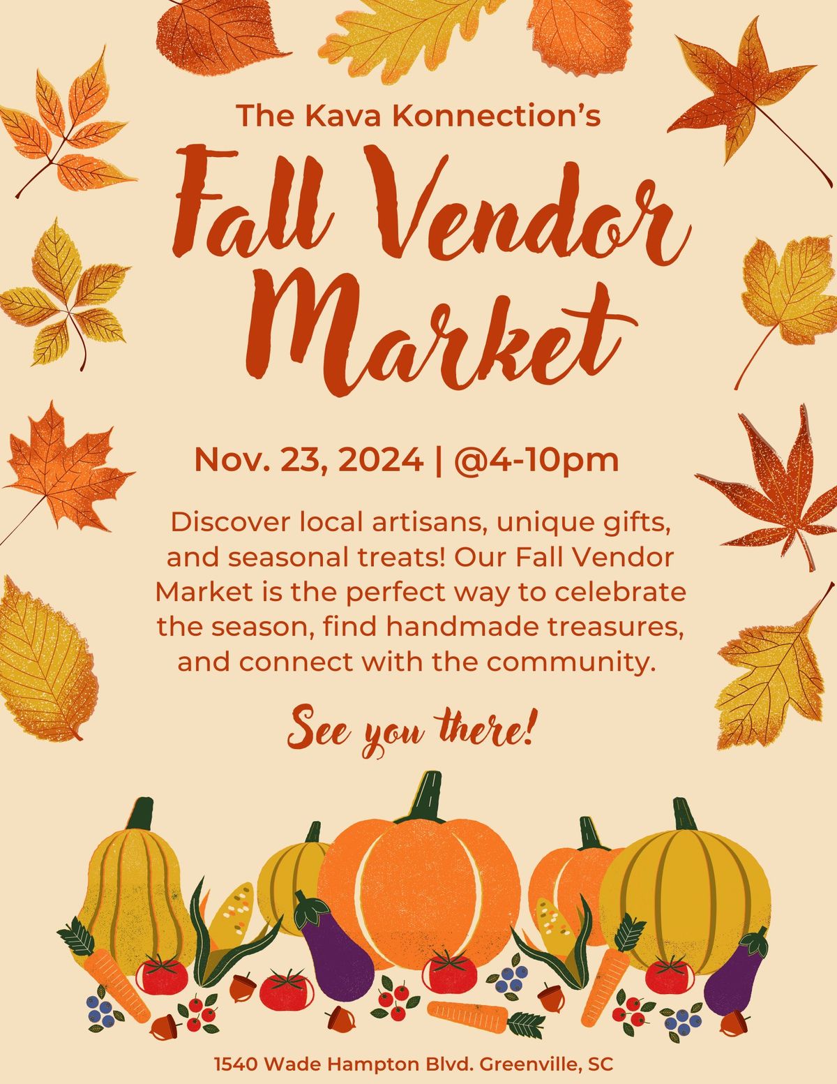 Fall Vendor Market