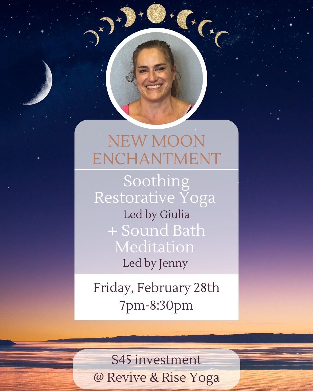 New Moon: Restorative Yoga & Sound Bath