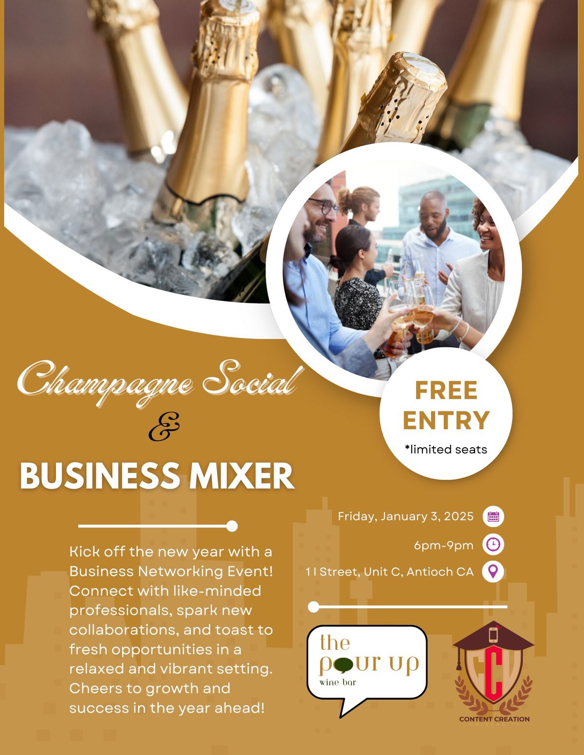 Champagne Social & Business Mixer