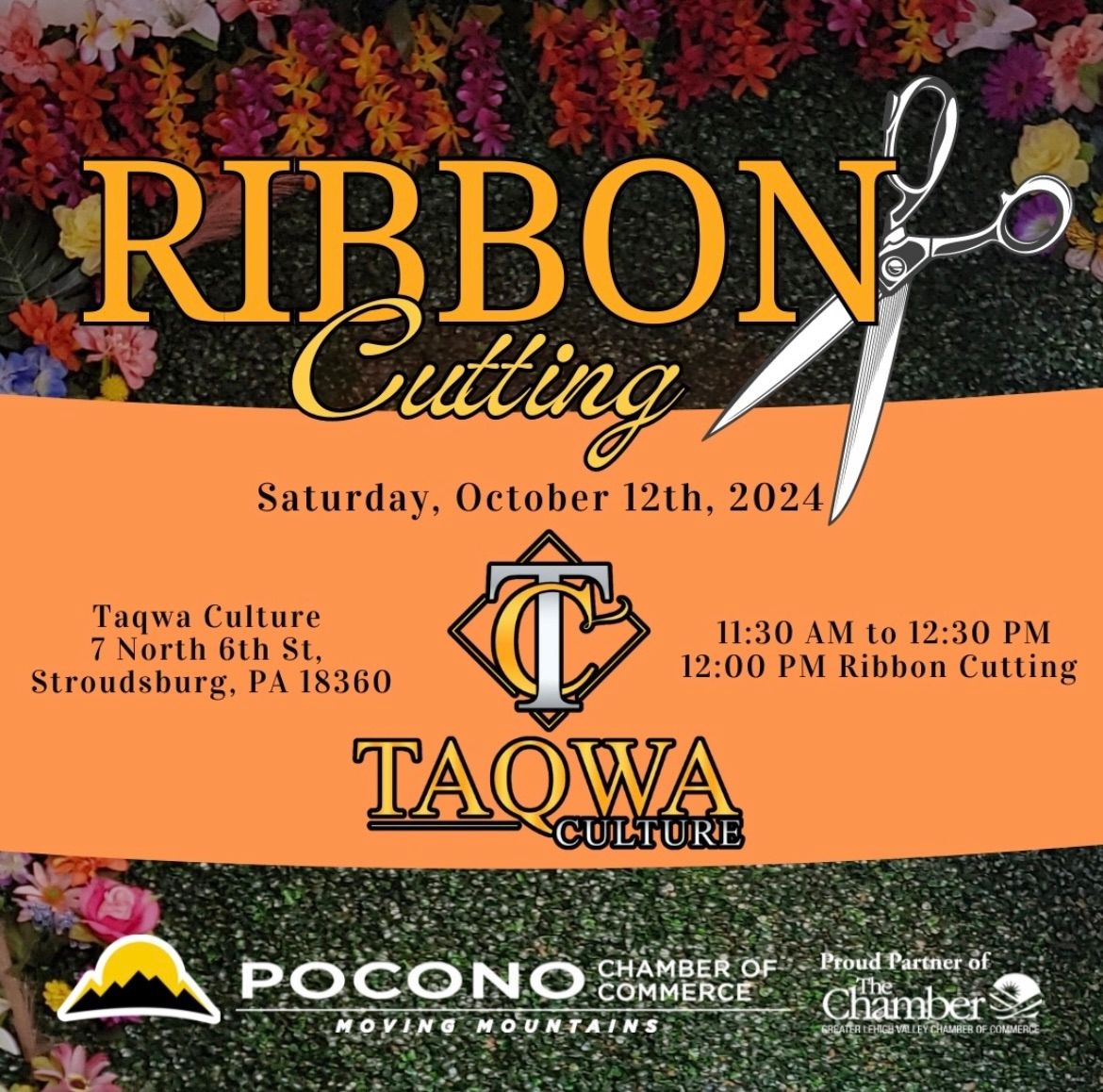 Taqwa Culture Ribbon Cutting