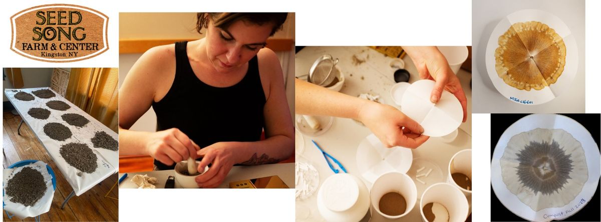 Soil Chromatography Participatory Workshop  with Melissa Schultheis