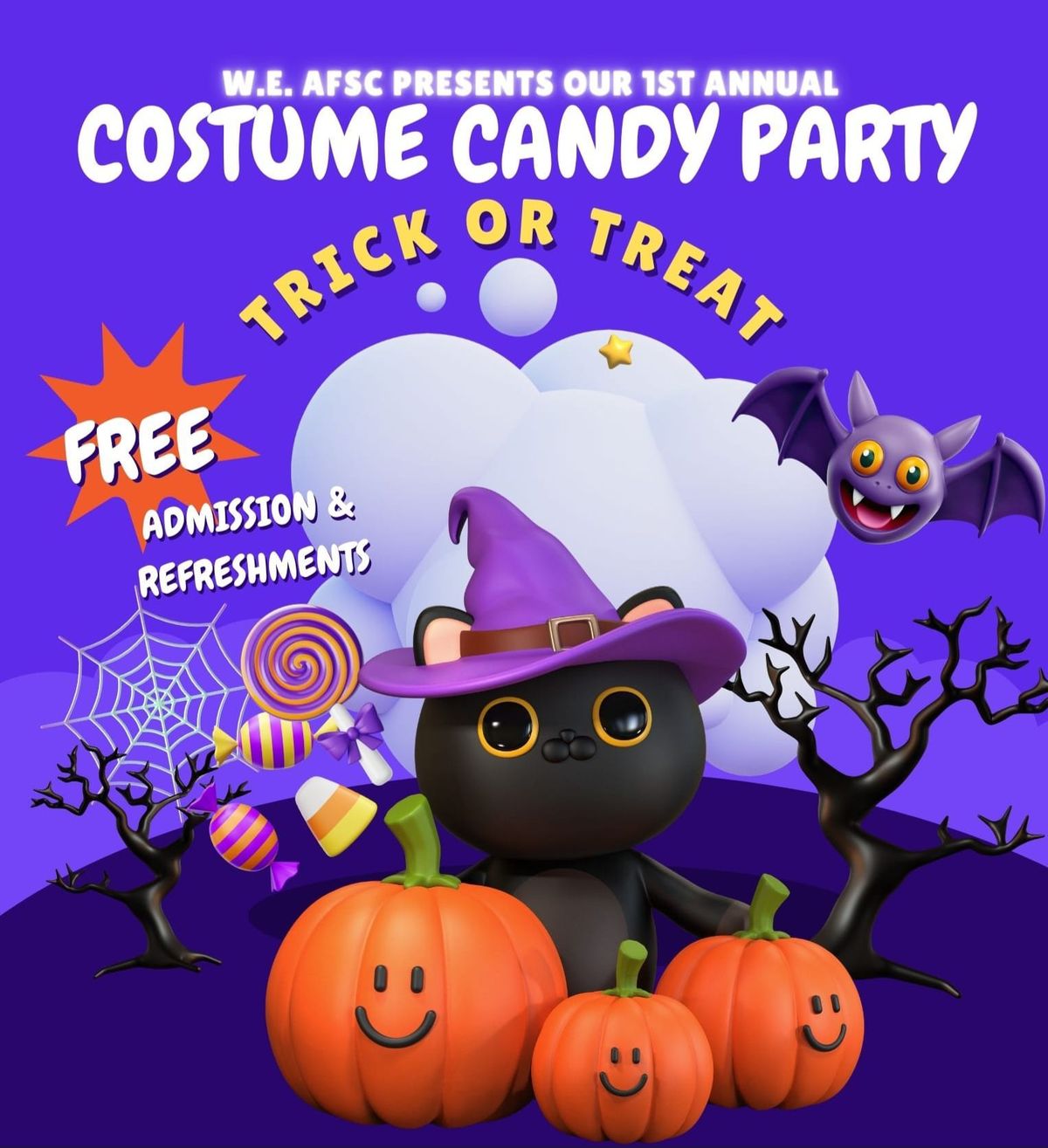 \ud83c\udf89\ud83c\udf89COSTUME CANDY PARTY \ud83c\udf89\ud83c\udf89