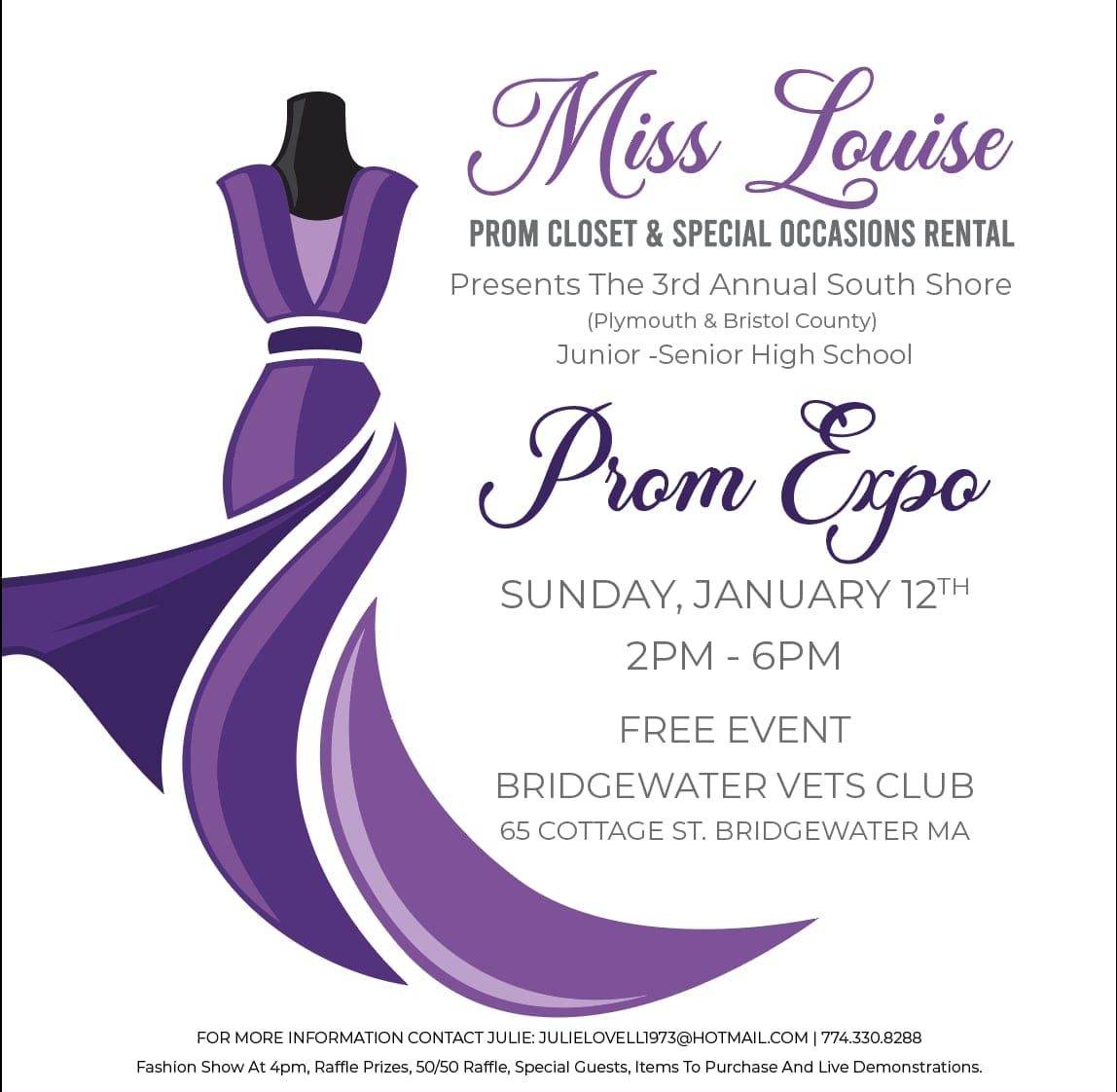 The 3rd annual S.S Prom Expo presented by Miss Louise Prom Closet & Special Occasion Rental Shop 