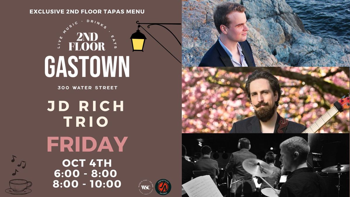 JD Rich Trio LIVE at 2nd Floor Gastown