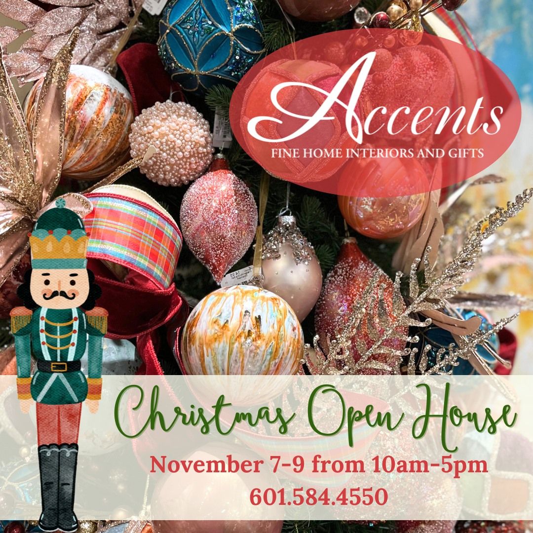 Accents Christmas Open House