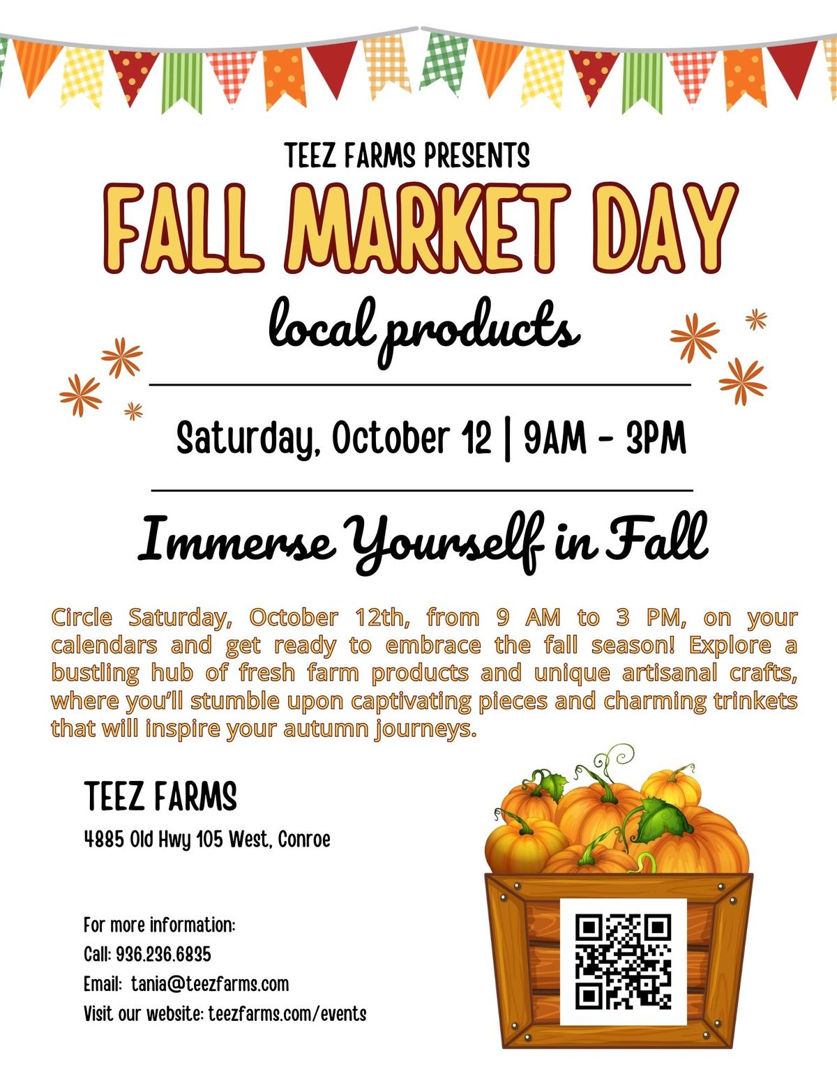 Teez Farms Market Day