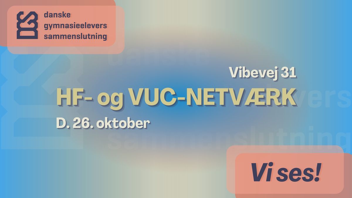 HF- OG VUC-NETV\u00c6RK