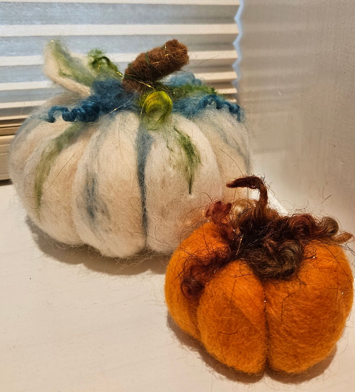 Needle felted Pumpkin Class