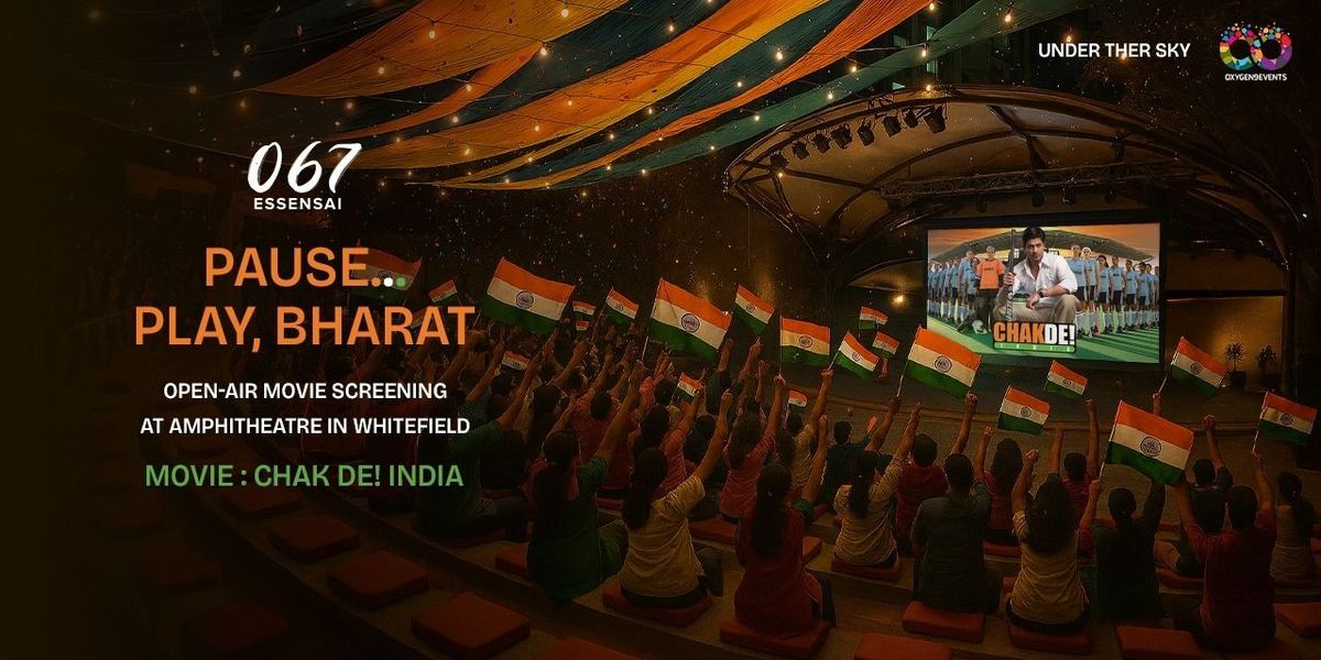 Under The Sky Movie Night - Chak De! India