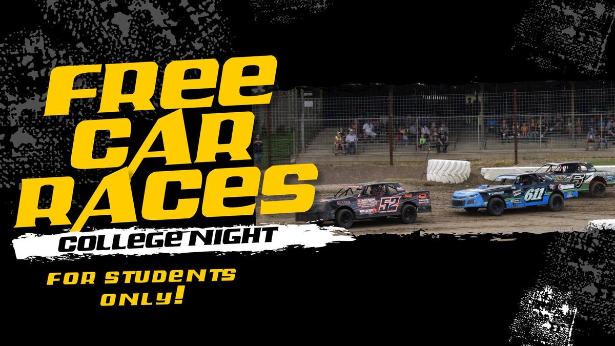 Free Car Races at KRA Speedway \u2605 Student Only Event 