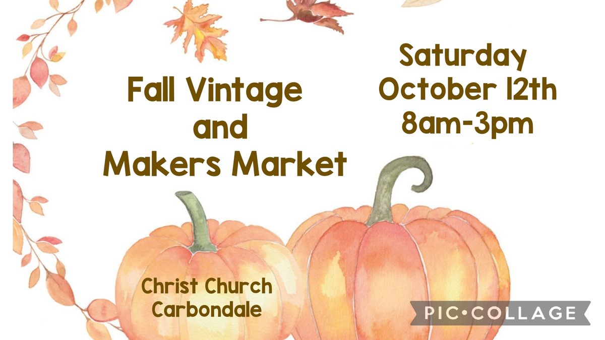 Fall Vintage and Makers Market