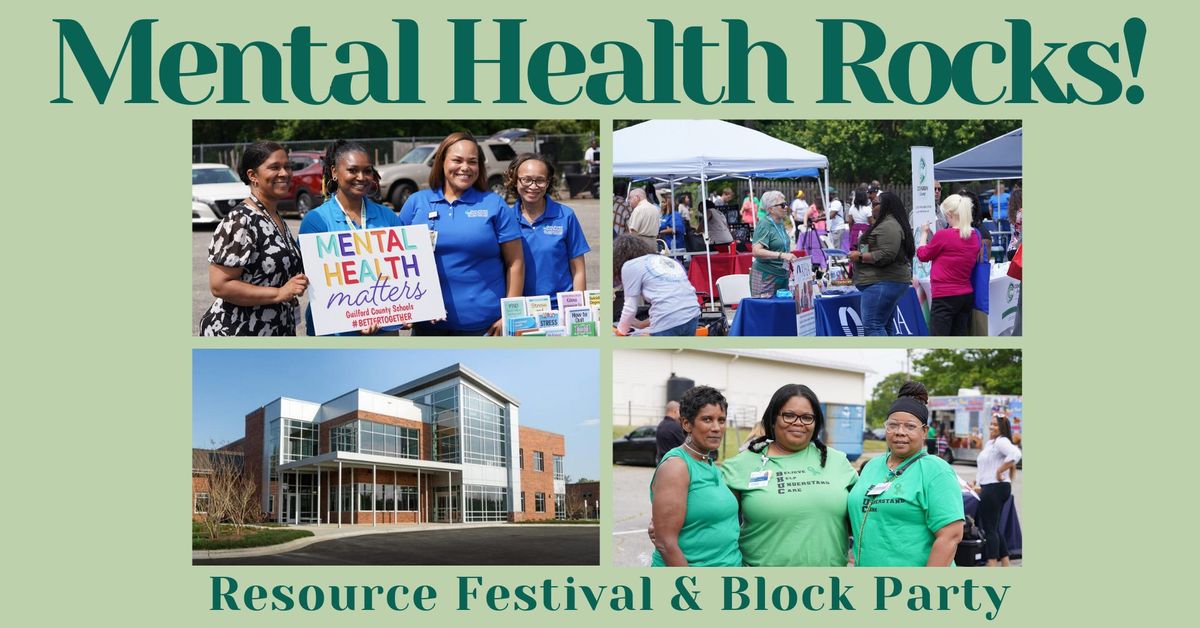 Mental Health Rocks! Resource Festival & Block Party