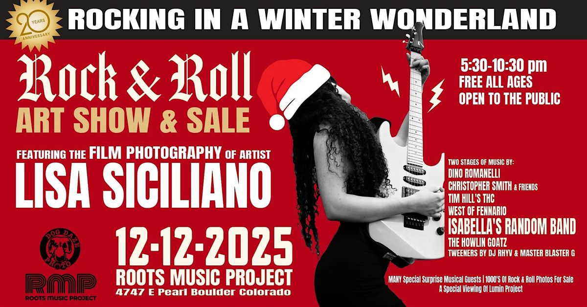 Rocking in a Winter Wonderland: Rock Photography Art Show & Sale