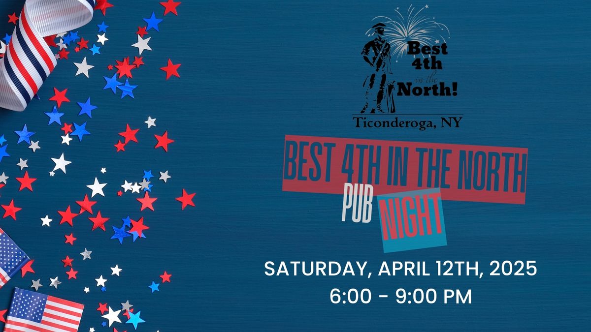 Best 4th in the North: Pub Night