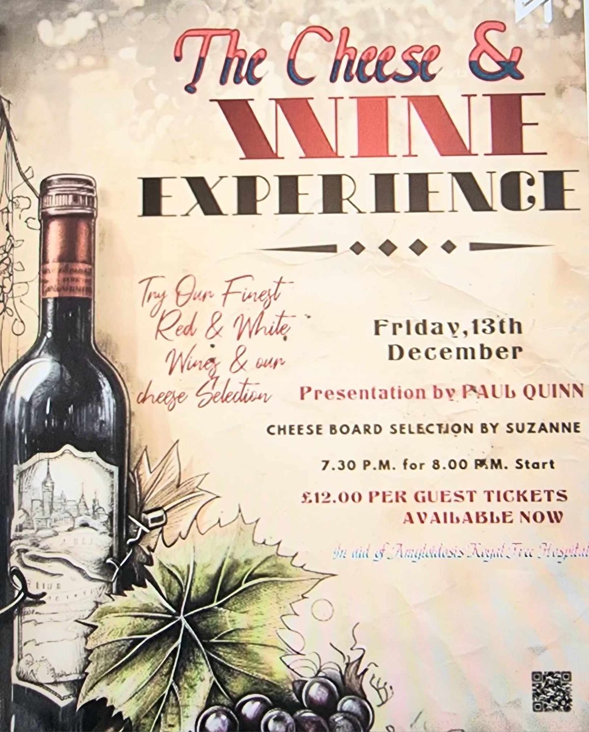 The 'Cheese & Wine Experience'