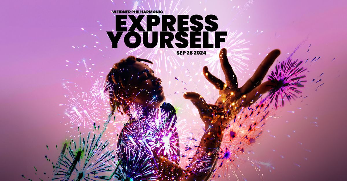 Weidner Philharmonic Express Yourself | September 28, 2024 | Green Bay, WI | The Weidner