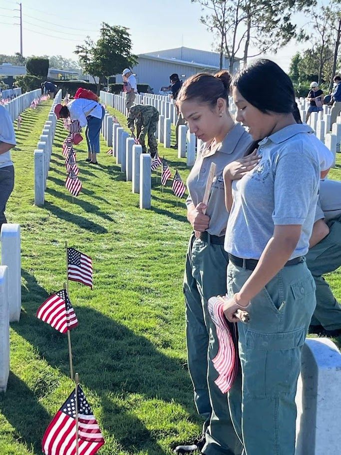 Memorial Day Weekend Flag Placement and Annual Memorial Day Ceremony ...