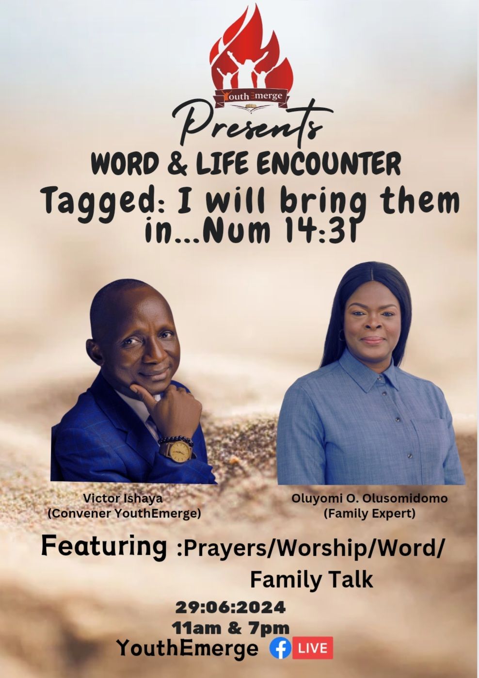 YouthEmerge Word and Life Encounter June 2024