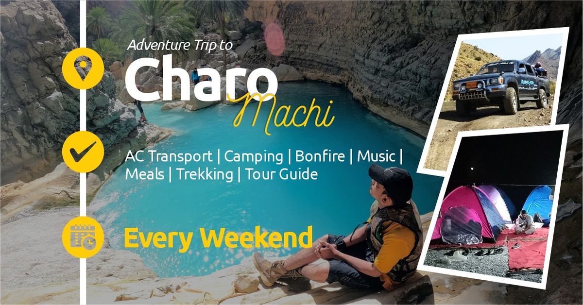 Charo Machi Waterfalls Balochistan | Adventure Trip