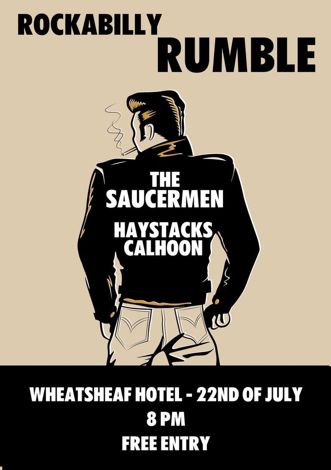 The Saucermen\/\/Haystacks Calhoon LIVE AT THE WHEATY