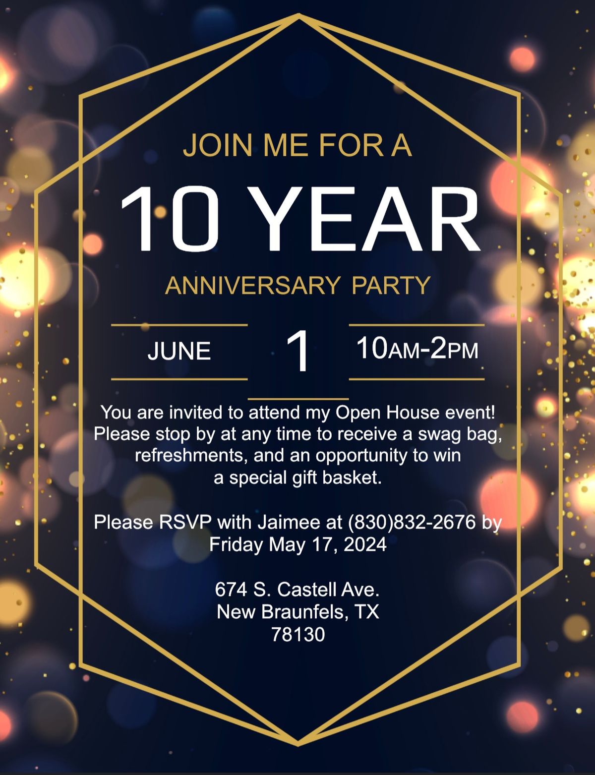10 YEAR ANNIVERSARY PARTY!!!