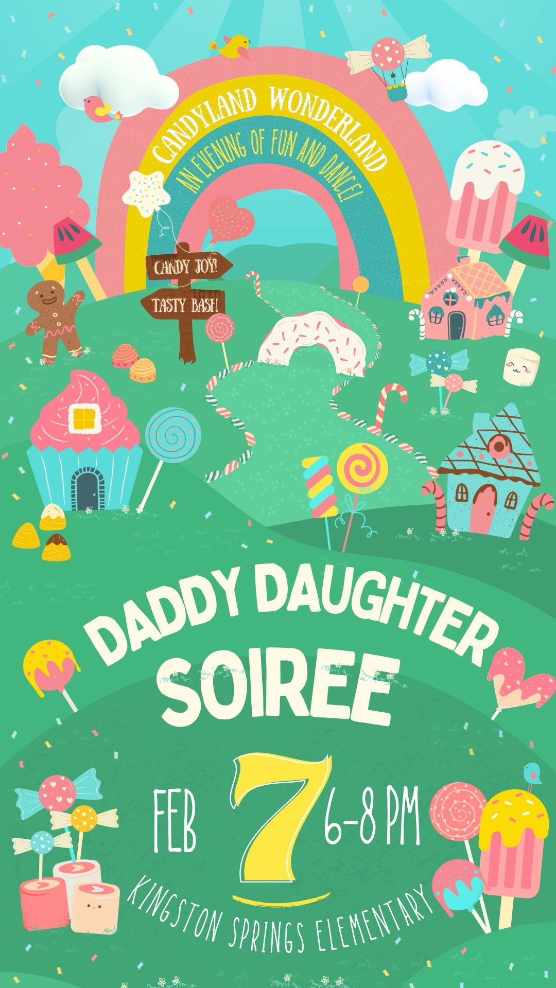 Candyland Soir\u00e9e (Father Daughter Dance) 