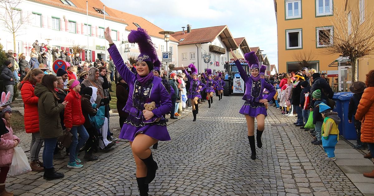 Gro\u00dfer Faschingszug in Bad Birnbach, am Faschingsdienstag, den 04. M\u00e4rz ab 14 Uhr