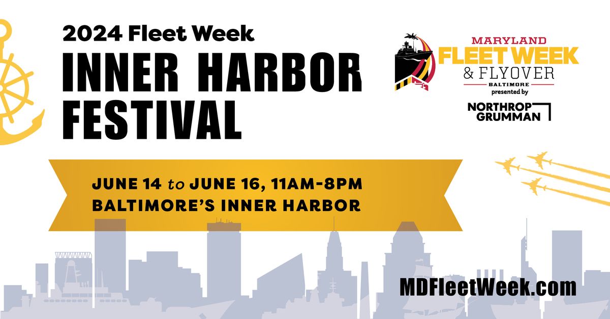 2024 Fleet Week Inner Harbor Festival