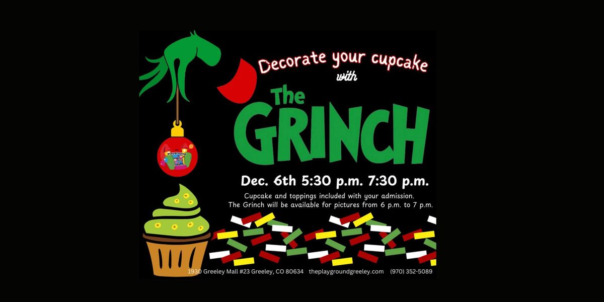 Decorate your cupcakes with The Grinch