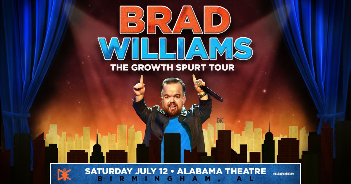 Brad Williams: The Growth Spurt Tour in Birmingham