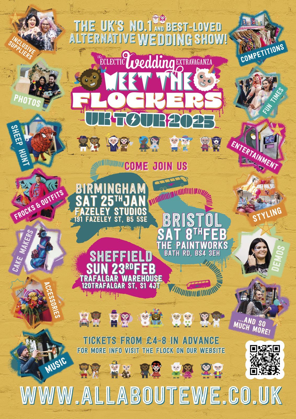 SHEFFIELD - The Eclectic Wedding Extravaganza - Meet The Flockers 2025 Tour