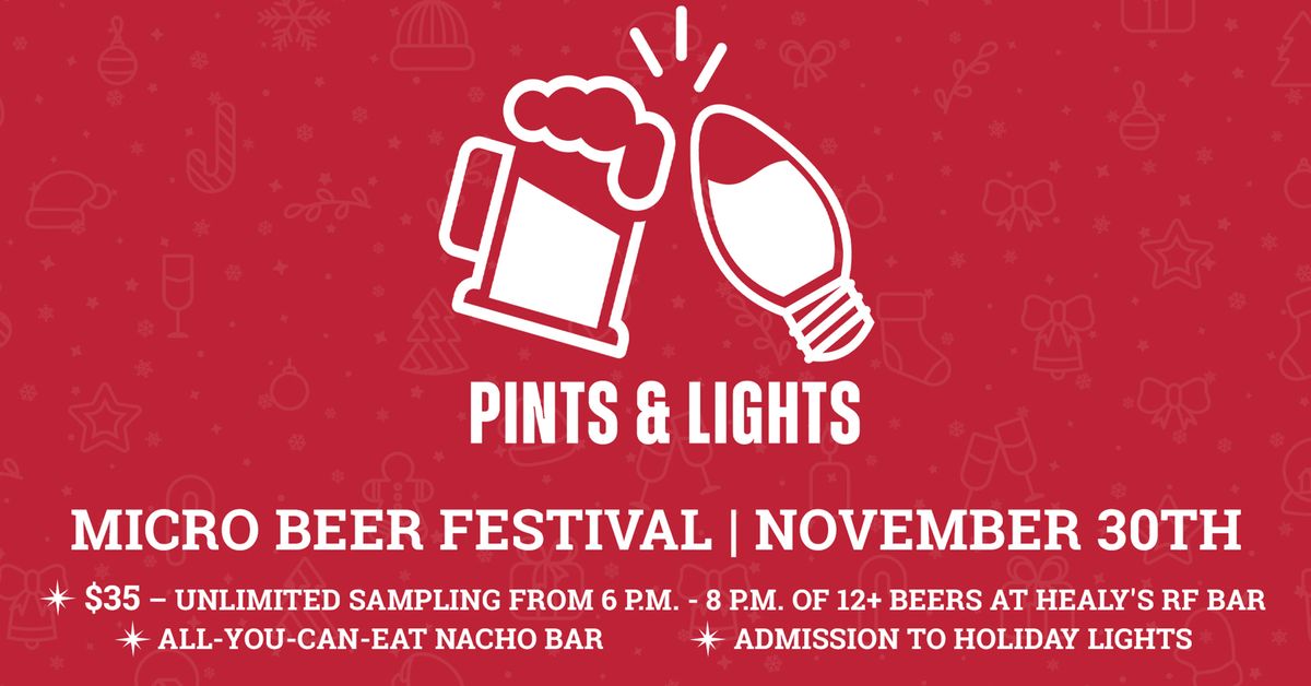 Pints & Lights @ Fayetteville Holiday Lights