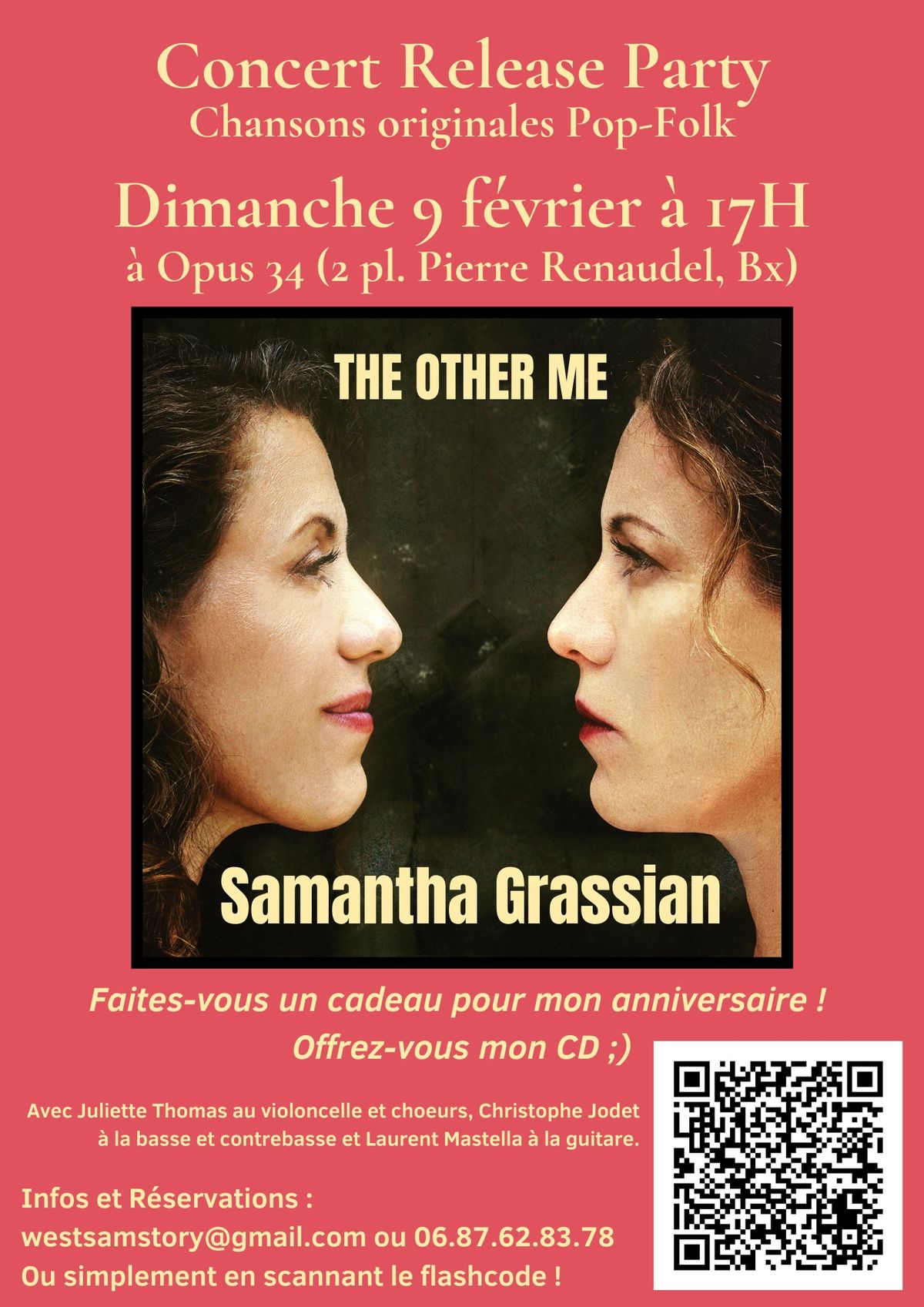 Concert Release Party Album 5 Titres "The Other Me"