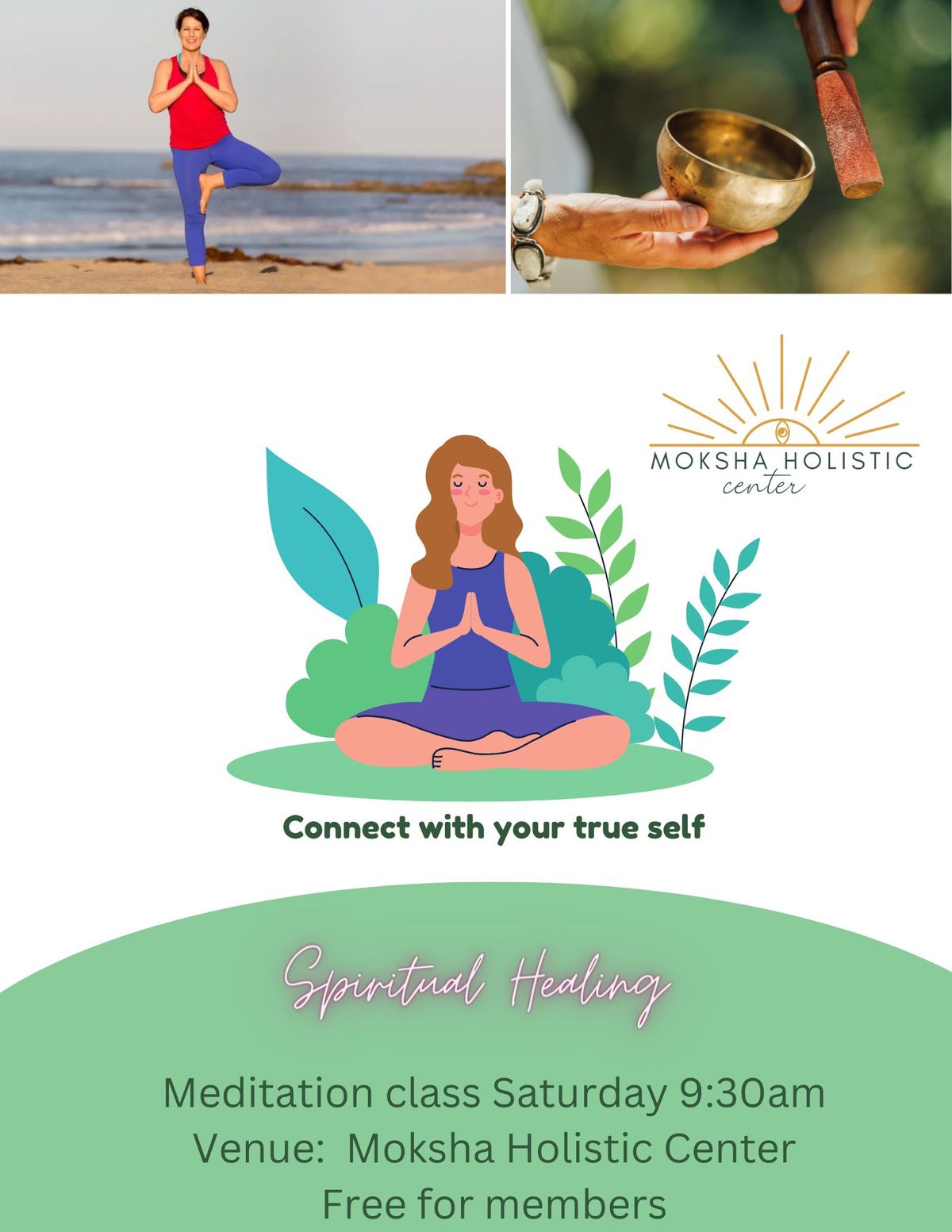 Meditation & YOGA Class FREE EVENT FOR GURNICK ACADEMY