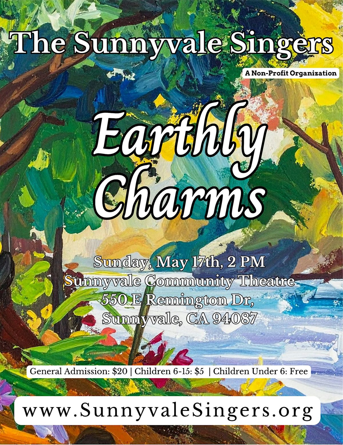 Earthly Charms, Sunnyvale Singers 2026 Spring Concert