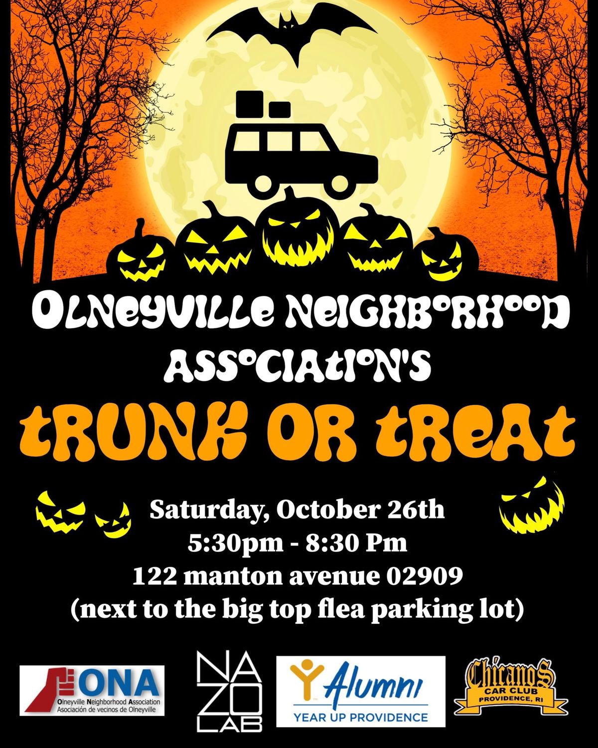 Olneyville Trunk or Treat