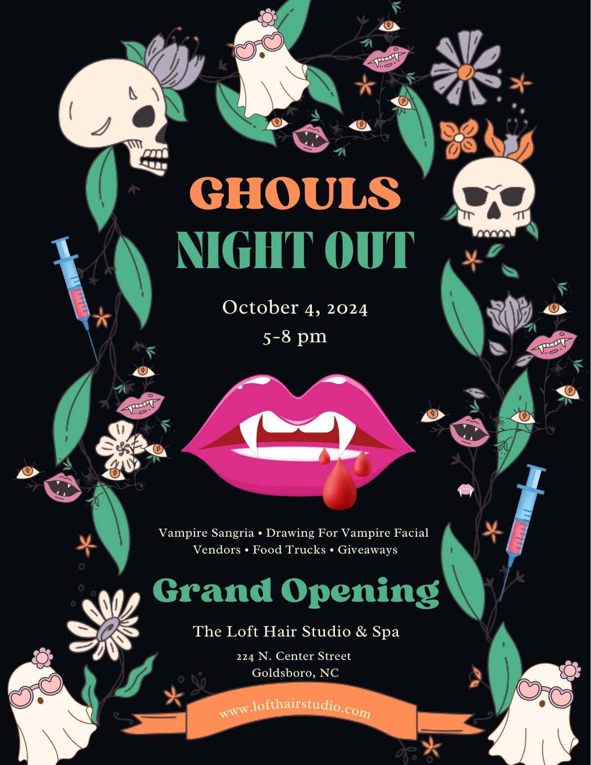 Ghouls Night Out! Grand Reopening!