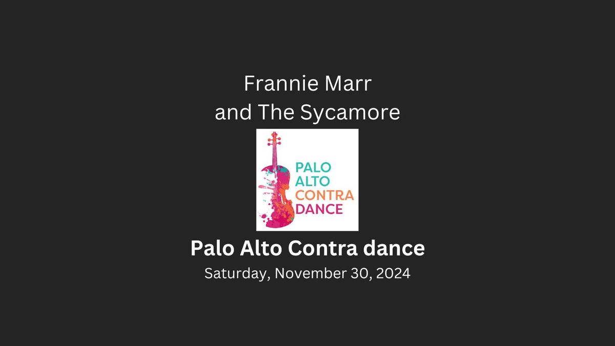 Contra dance with Frannie Marr and The Sycamore