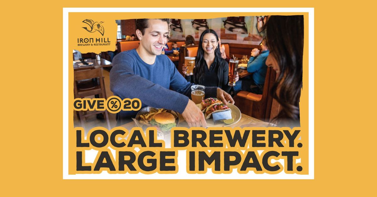 Dine & Donate at Iron Hill Brewery