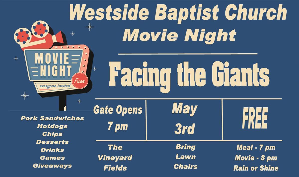 WBC Movie Night - Facing the Giants