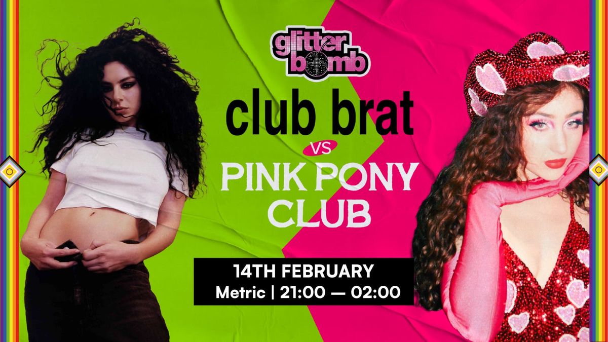 Club Brat vs Pink Pony Club | Glitterbomb 